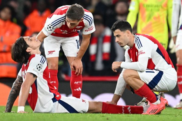 Arsenal 1-0 Shakhtar Donetsk: Gunners win but Riccardo Calafiori forced