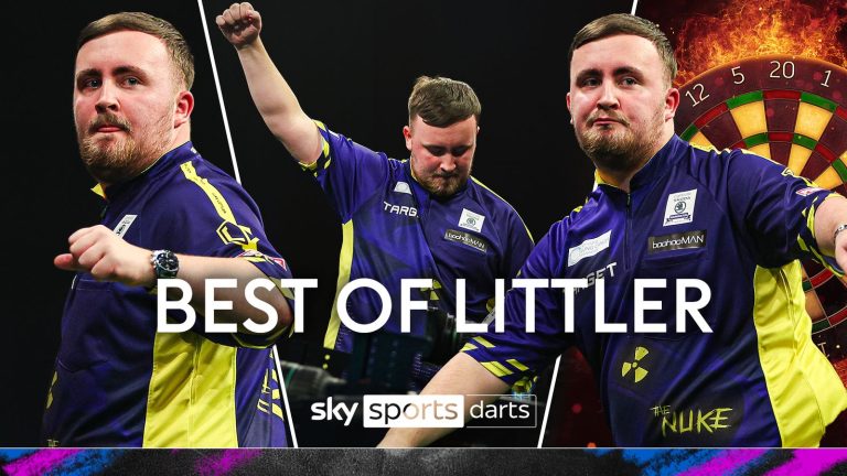 The best of Luke Littler’s outstanding Grand Slam of Darts