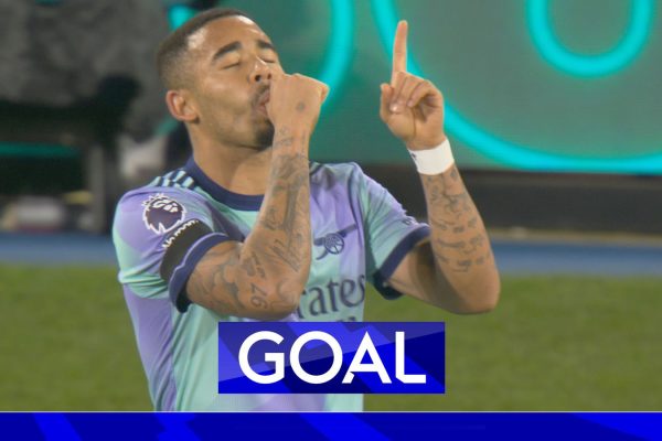 He’s scored AGAIN! Jesus finds fifth goal of the week
